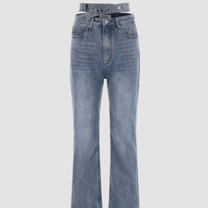 👖 NWOT double waisted band jeans